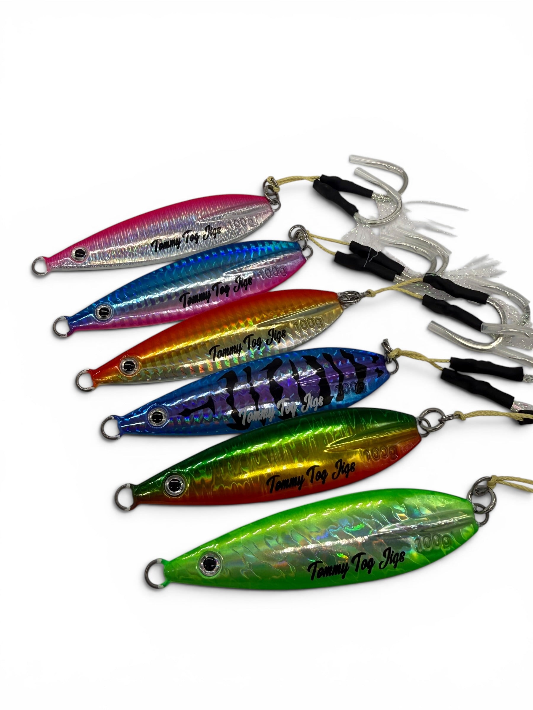 Flat Fall Jigs – Tommy Tog Jigs